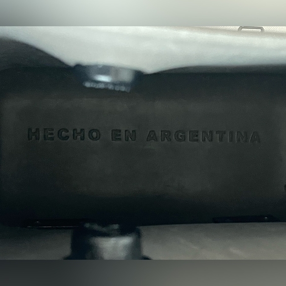 Backpack HUMMS Mammbo Backpack Grey Resin Brown Leather Backpack Unisex Backpack - Picture 7 of 7